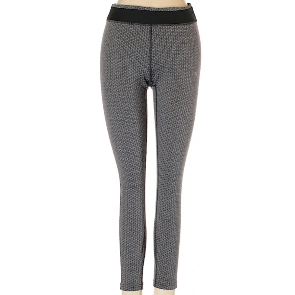 Puma Active Legging Triangle Print Gray Black XS